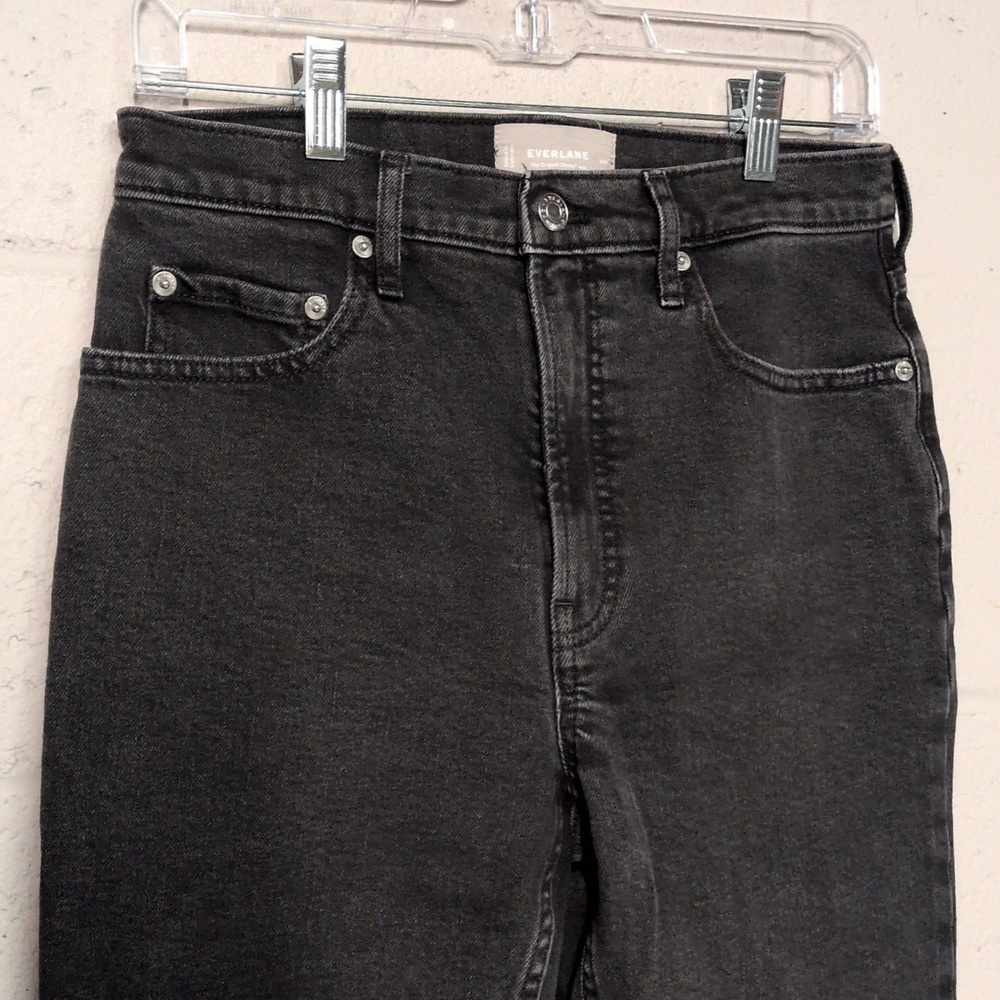 Everlane The Original Cheeky Jean, Washed Black, 27R, 90's Minimalism - Picture 3 of 7